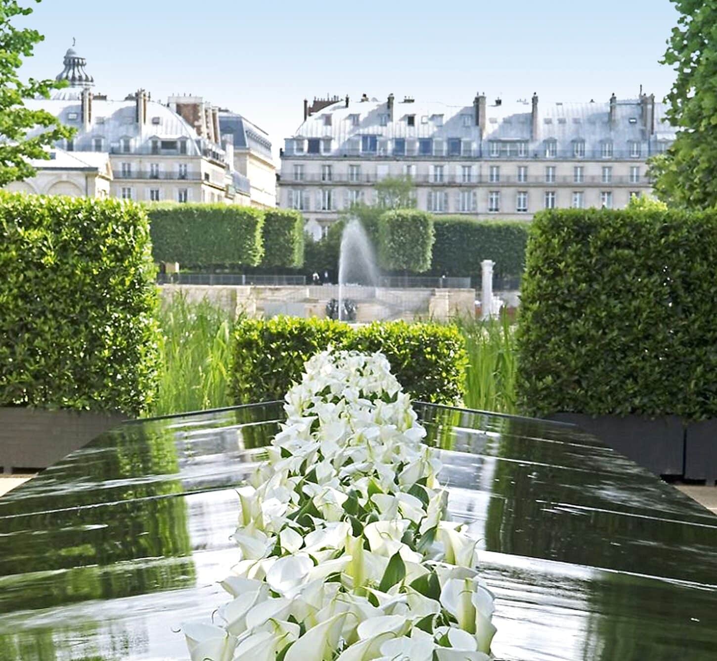 Jardins du Palais Royale à Paris client d'Article Onze